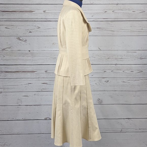 Nanette Lepore Blazer and Skirt set Ivory - Picture 2 of 16